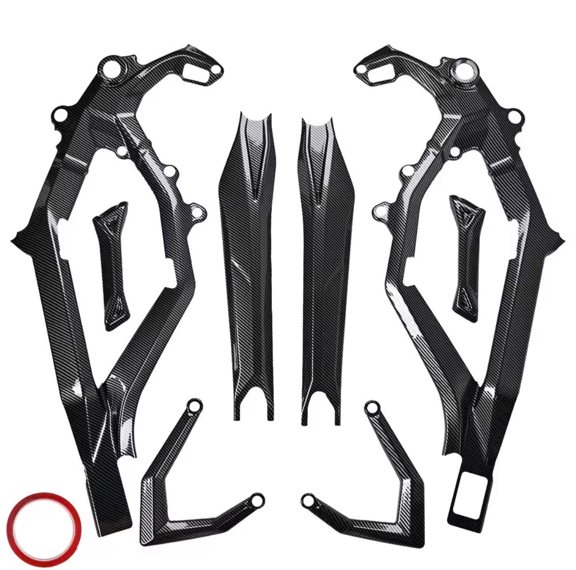 Ultra bee carbon fiber frame guards